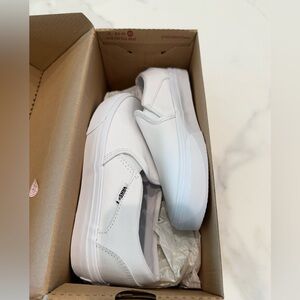 Vans True White Asher Slip-On Shoes - New in Box